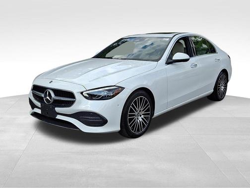 White 2023 Mercedes-Benz C-Class C 300 4MATIC