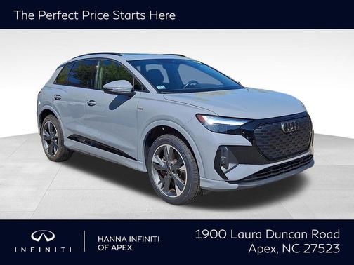 Pebble Gray 2023 Audi Q4 e-tron Premium Plus 50 quattro
