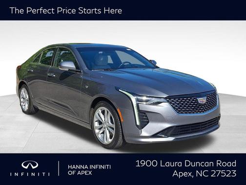 Satin Steel Metallic 2020 Cadillac CT4 Luxury