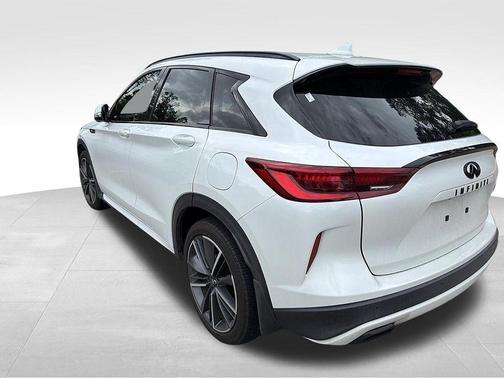 Radiant White 2024 INFINITI QX50 SPORT
