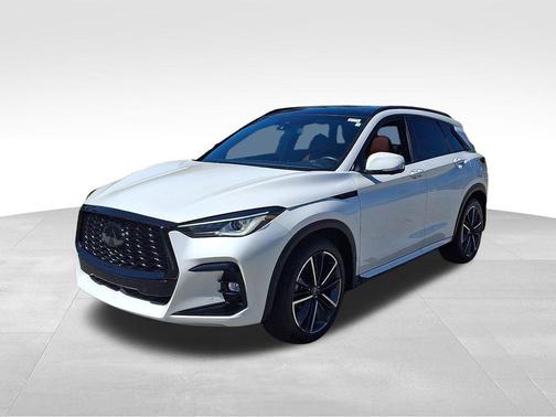 Radiant White 2024 INFINITI QX50 SPORT