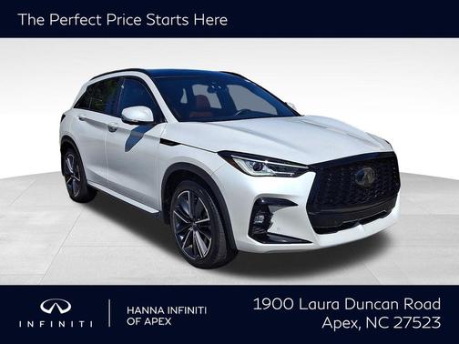 Radiant White 2024 INFINITI QX50 SPORT