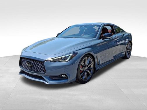 Slate Gray 2021 INFINITI Q60 3.0t Red Sport 400
