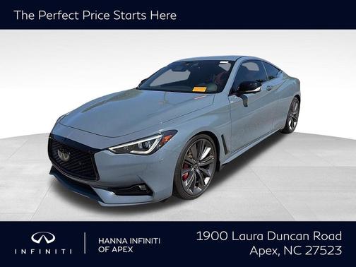 Slate Gray 2021 INFINITI Q60 3.0t Red Sport 400