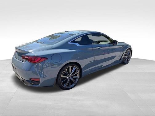 Slate Gray 2021 INFINITI Q60 3.0t Red Sport 400