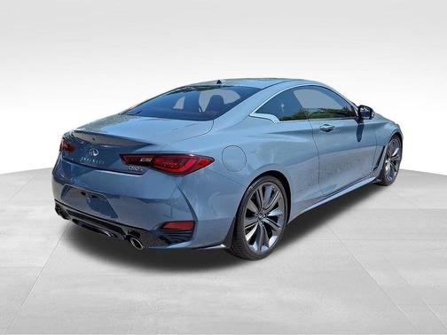 Slate Gray 2021 INFINITI Q60 3.0t Red Sport 400