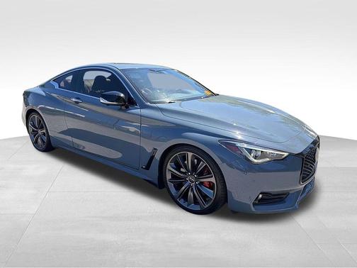 Slate Gray 2021 INFINITI Q60 3.0t Red Sport 400