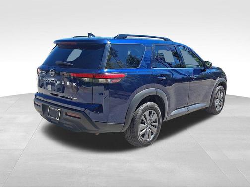 Deep Ocean Blue Pearl 2024 Nissan Pathfinder SV 4WD