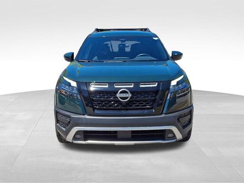 Obsidian Green Pearl 2025 Nissan Pathfinder Rock Creek 4WD