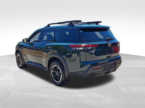 Obsidian Green Pearl 2025 Nissan Pathfinder Rock Creek 4WD