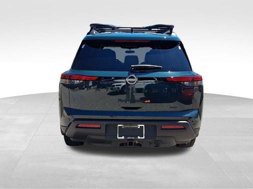 Obsidian Green Pearl 2025 Nissan Pathfinder Rock Creek 4WD