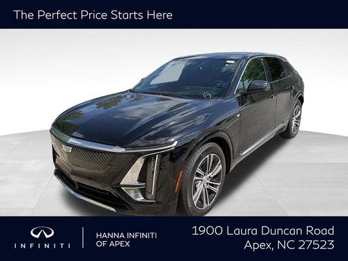 Stellar Black Metallic 2024 Cadillac LYRIQ Luxury