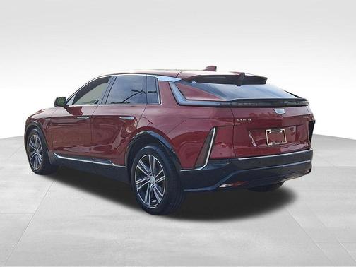 Radiant Red Tintcoat 2024 Cadillac LYRIQ Luxury