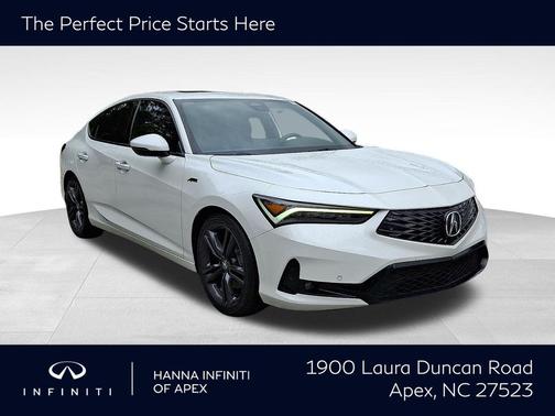 Platinum White Pearl 2024 Acura Integra A-SPEC Technology