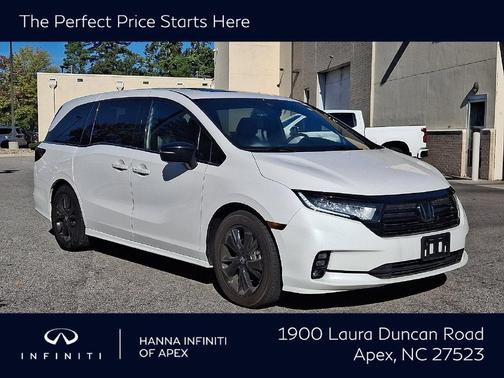 Platinum White Pearl 2023 Honda Odyssey Sport