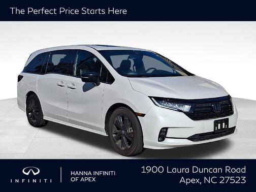 Platinum White Pearl 2023 Honda Odyssey Sport