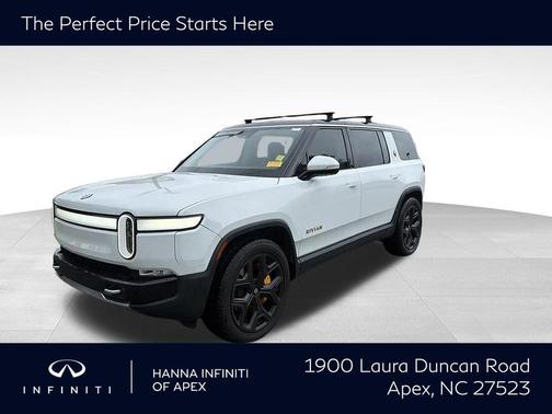 Glacier White 2023 Rivian R1S Adventure