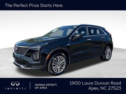 Stellar Black Metallic 2024 Cadillac XT4 Premium Luxury