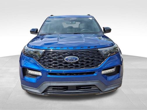 Atlas Blue Metallic 2022 Ford Explorer ST-Line