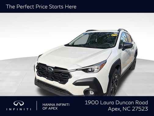 Crystal White Pearl 2024 Subaru Crosstrek Premium