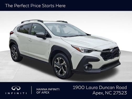 Crystal White Pearl 2024 Subaru Crosstrek Premium