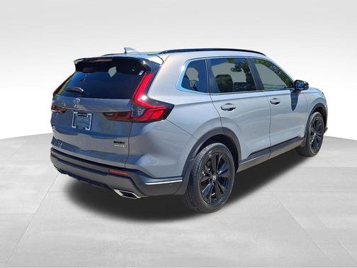Gray 2024 Honda CR-V Hybrid Sport Touring AWD