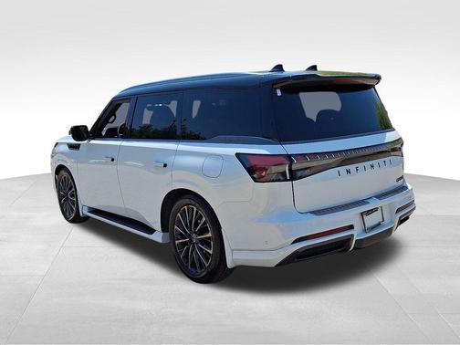 Radiant White/Black Obsidian 2026 INFINITI QX80 AUTOGRAPH AWD