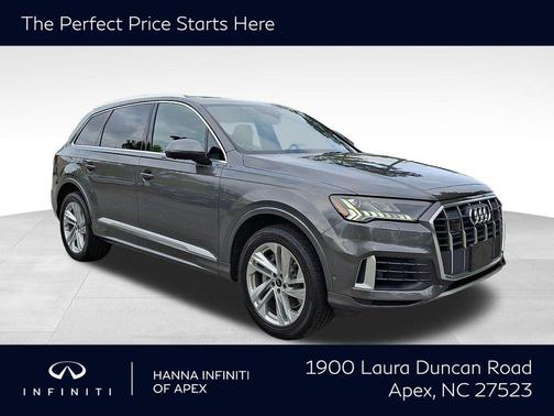 Gray Metallic 2023 Audi Q7 55 Prestige