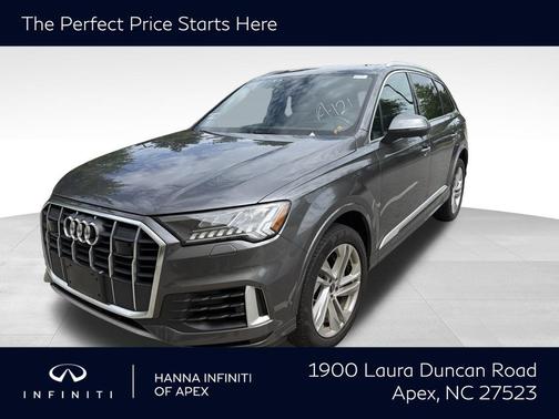 Gray Metallic 2023 Audi Q7 55 Prestige