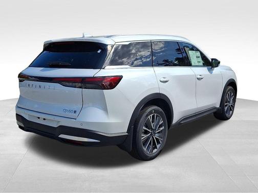 Radiant White 2027 INFINITI QX60 LUXE AWD