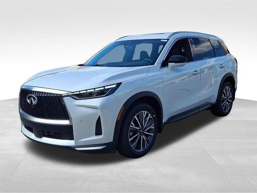 Radiant White 2027 INFINITI QX60 LUXE AWD