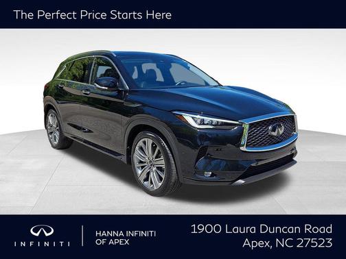 Mineral Black 2023 INFINITI QX50 SENSORY AWD