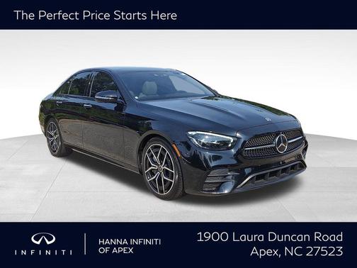 Black 2022 Mercedes-Benz E-Class E 350
