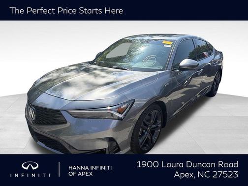 Liquid Carbon Metallic 2024 Acura Integra A-SPEC