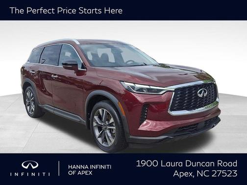 Deep Bordeaux 2023 INFINITI QX60 Luxe
