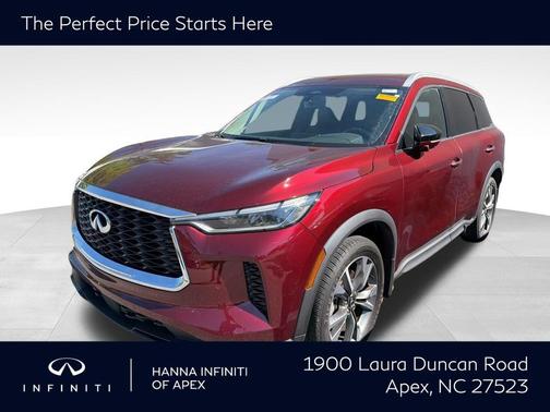 Deep Bordeaux 2023 INFINITI QX60 Luxe