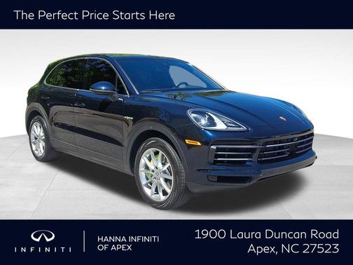 Black 2021 Porsche Cayenne Cayenne E-Hybrid