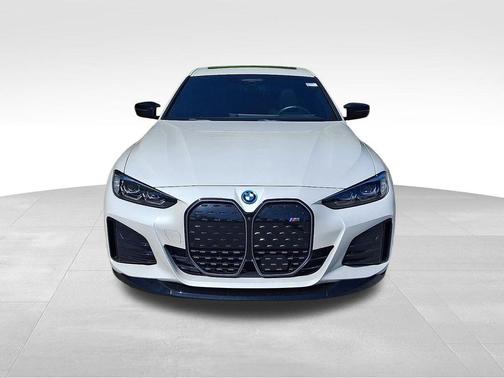 Mineral White Metallic 2024 BMW i4 Gran Coupe M50