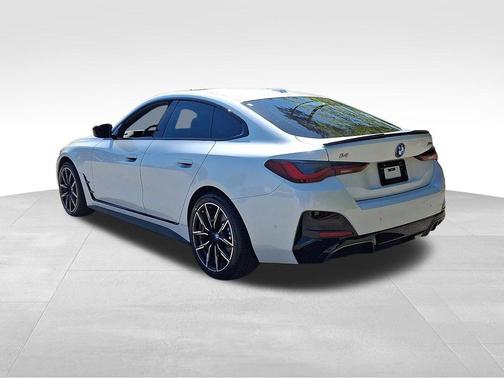 Mineral White Metallic 2024 BMW i4 Gran Coupe M50