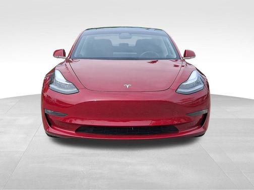 Red Multi-Coat 2019 Tesla Model 3 Long Range