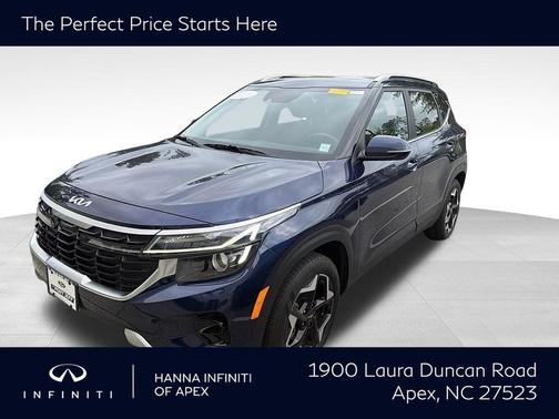 Dark Ocean Blue 2024 Kia Seltos EX