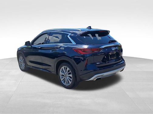Hermosa Blue 2023 INFINITI QX50 LUXE AWD