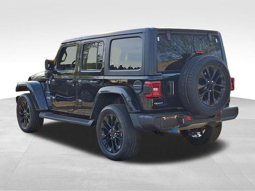 Black Clearcoat 2023 Jeep Wrangler 4xe Sahara