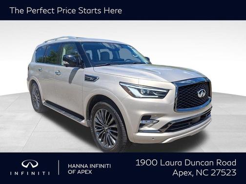 Champagne Quartz 2024 INFINITI QX80 PREMIUM SELECT AWD