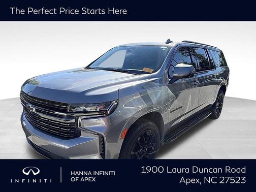 Satin Steel Metallic 2021 Chevrolet Suburban RST