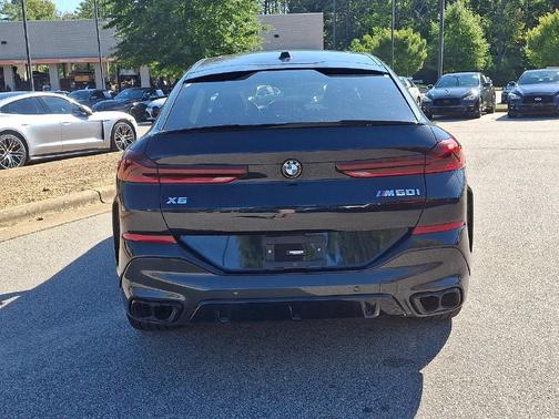 Carbon Black Metallic 2024 BMW X6 M60i