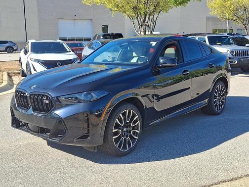 Carbon Black Metallic 2024 BMW X6 M60i