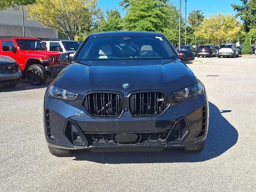 Carbon Black Metallic 2024 BMW X6 M60i