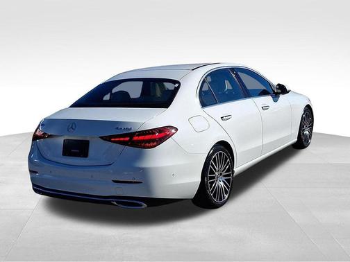 White 2025 Mercedes-Benz C-Class C 300 4MATIC