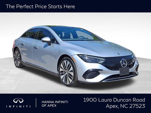 Cirrus Silver Metallic 2023 Mercedes-Benz EQE 500 4MATIC+